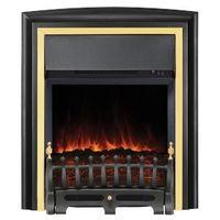 Focal Point Lycia Black LED Electric Fire