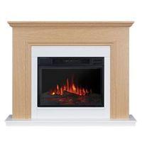 focal point malmesbury led electric fire suite