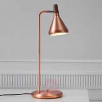 For LEDs  copper-coloured Float table lamp