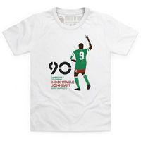 Football Icons Italy 1990 Kid\'s T Shirt