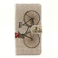 For SONY Xperia X XA Case Cover The Bicycle Pattern PU Leather Cases for Xperia M4 Aqua
