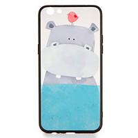 For OPPO R9s R9s Plus Case Cover Pattern Back Cover Case Bird Hippo Cartoon Hard PC R9 R9 Plus