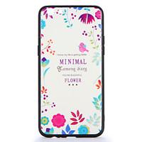 For OPPO R9s R9s Plus Case Cover Pattern Back Cover Case Flower Word / Phrase Hard PC R9 R9 Plus