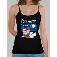 focahontas strapless shirt