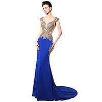 formal evening black tie gala dress sexy see through beautiful back tr ...