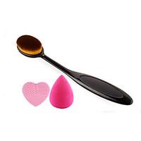 Foundation Brush Synthetic Hair Professional / Eco-friendly Plastic Wash Egg/Water Drop Makeup Powder Puff