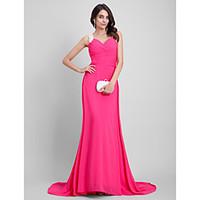 Formal Evening Dress - Beautiful Back A-line Sweetheart Floor-length Chiffon with Embroidery