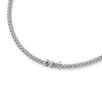 Fope Olly 18ct white gold diamond-set necklace