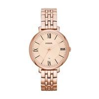 Fossil Jacqueline ladies\' rose gold-plated bracelet watch