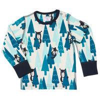 Forest Bears Baby Top - Blue quality kids boys girls