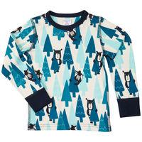 Forest Bears Kids Top - Blue quality kids boys girls