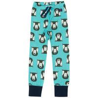 Forest Bear Kids Leggings - Turquoise quality kids boys girls