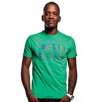 football tactics t shirt green 100 cotton