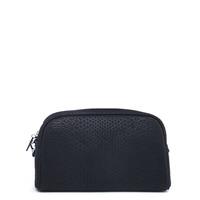 forward black croc make up bag