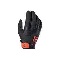 fox clothing sidewinder polar glove blackred s