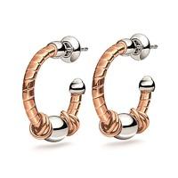 Folli Follie Aegean Breeze Small Rose Gold Earrings