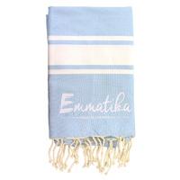 Fouta Emmatika Gaia Sky Blue