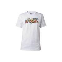 fox clothing prefilter tee white l