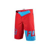 Fox Clothing Flexair DH Baggy Short | Red/Blue - 38