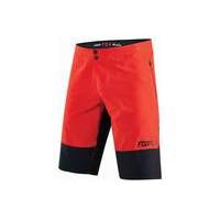 fox clothing altitude baggy short no liner redblack 40