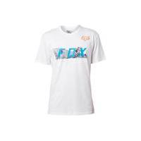 fox clothing ghostburn t shirt whiteblue l