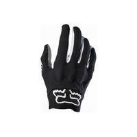 fox clothing attack full finger glove blackwhite xxl