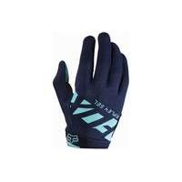 Fox Clothing Women\'s Ripley Gel Full Finger Glove | Black/Light Blue - L