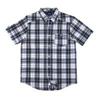 FORTY WINKS PURPLE BLACK CHECK SHORT SLEEVE SHIRT