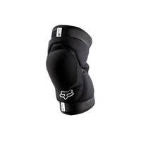 fox clothing youth launch pro knee guard black lxl