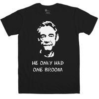 Football Couture T Shirt - He Only Had One Broom