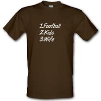 football kids wife male t shirt