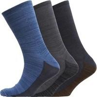 Fox & King Mens Three Pack Socks Grey