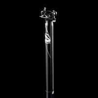 Forza Stratos Road Bike Seatpost - Black / White / 31.6mm / 400mm / In-Line