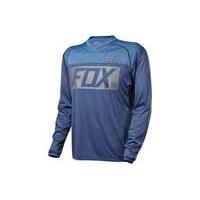 fox clothing indicator long sleeve jersey blue s