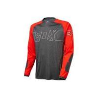 fox clothing explore long sleeve jersey blackred s