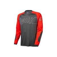 Fox Clothing Explore Long Sleeve Jersey | Black/Red - XL