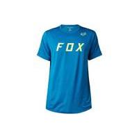 Fox Clothing Flexair Moth Tech Tee | Blue/Green - XL