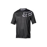 fox clothing demo short sleeve jersey blackwhite xl