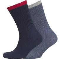 fox king mens two pack boot socks navy