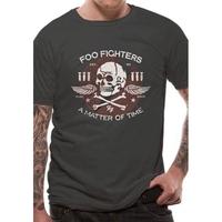 Foo Fighters - Matter Of Time Men\'s Small T-Shirt - Black