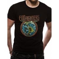 foo fighters globe mens xx large t shirt black