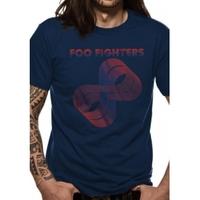 Foo Fighters - Loops Logo Men\'s XX-Large T-Shirt - Blue