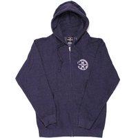 fourstar circle patch zip hoodie