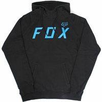 fox renegade pullover hooded fleece black