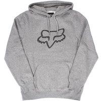 fox legacy foxhead pullover hoody heather graphite