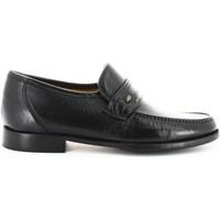 fontana 3152 n mocassins man black mens loafers casual shoes in black