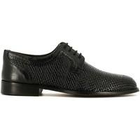 Fontana 5701C Elegant shoes Man Black men\'s Casual Shoes in black