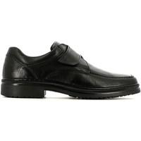 fontana 5679 v scarpa velcro man mens casual shoes in black