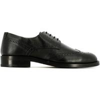 fontana 5579 c lace up heels man mens casual shoes in black