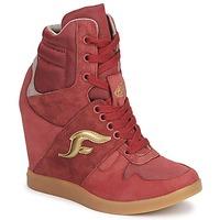 Fornarina LIESEL women\'s Shoes (High-top Trainers) in red